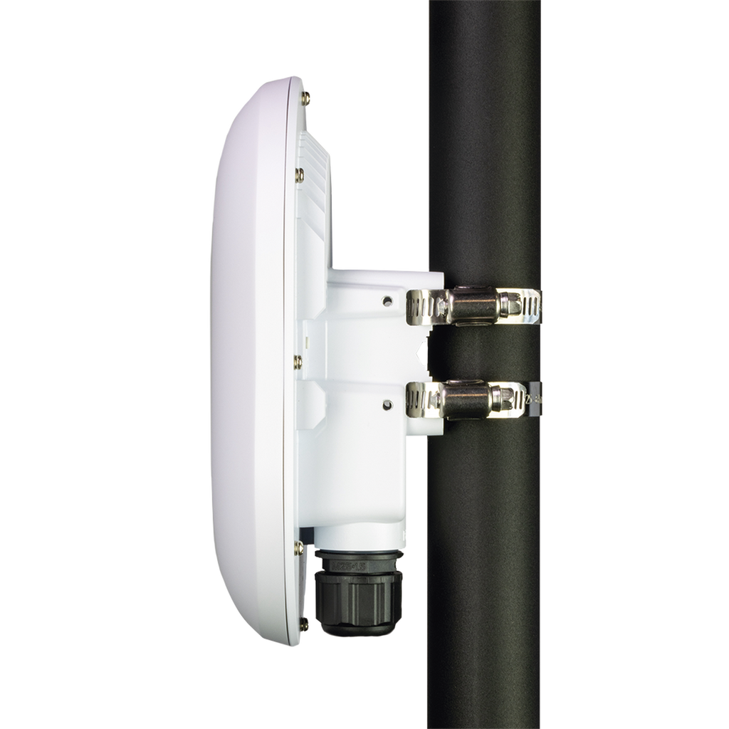 AP6PROOUTDOOR - Punto de Acceso Exterior Wi-Fi 6 de 6.3 Gbps para 350 Usuarios / MU-MIMO 4X4 / Adopción Fácil por Bluetooth / Para Interior / Montaje Rápido QuickMount™ para Techo o Tubo / DPI para Bloqueo de Aplicaciones / Compatible con la Pl