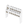 Soporte + Barra de Conexion (12/24/36 MOD) (12+2 ENTR.) IP40