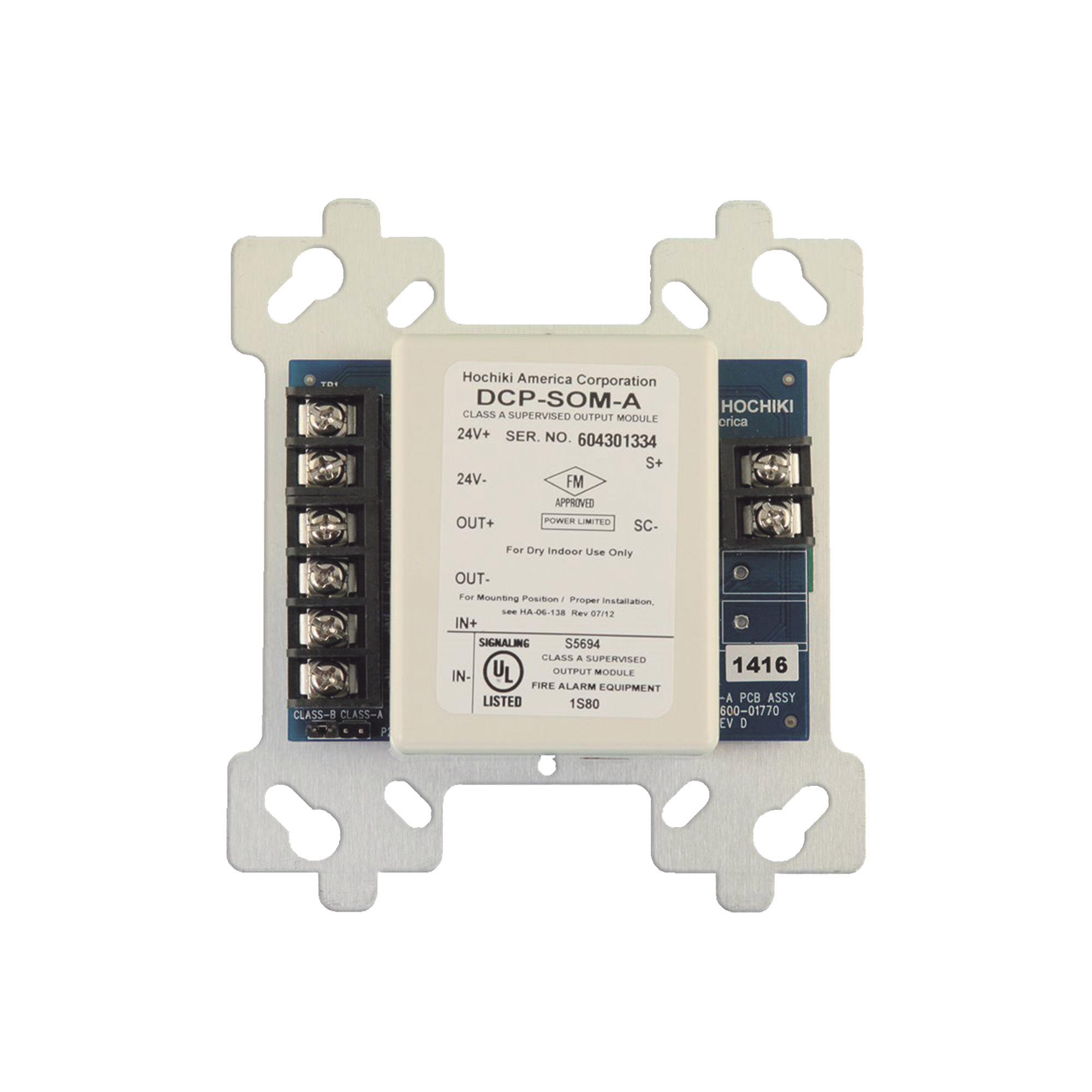 Modulo De Control Direccionable De Salida Supervisada CLASE A & B (0400-01990)
