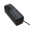 Regulador de Voltaje 2000 VA-1000 W / 4 Contactos con AVR / 4 Contactos con Supresor de Picos / Protección RJ11