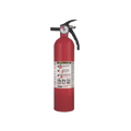 Extintor Desechable de Polvo Químico Seco | Fuegos Clase A, B y C | Soporte Metálico | Paquete con 6 | 2.5 lb pieza