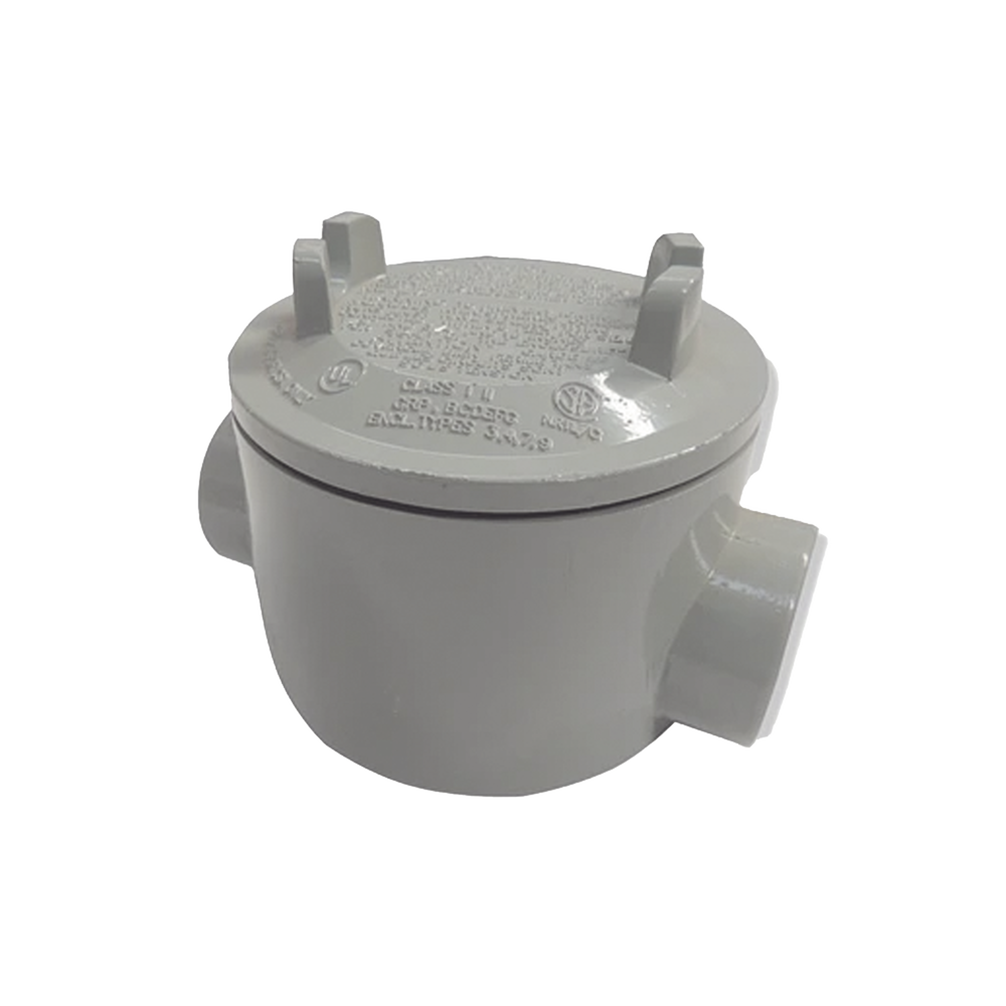 Caja con Tapa Tipo GRC de 1 1/2" (38.1 mm) / Caja a Prueba de Explosión / Para Áreas Peligrosas / Libre de Cobre.