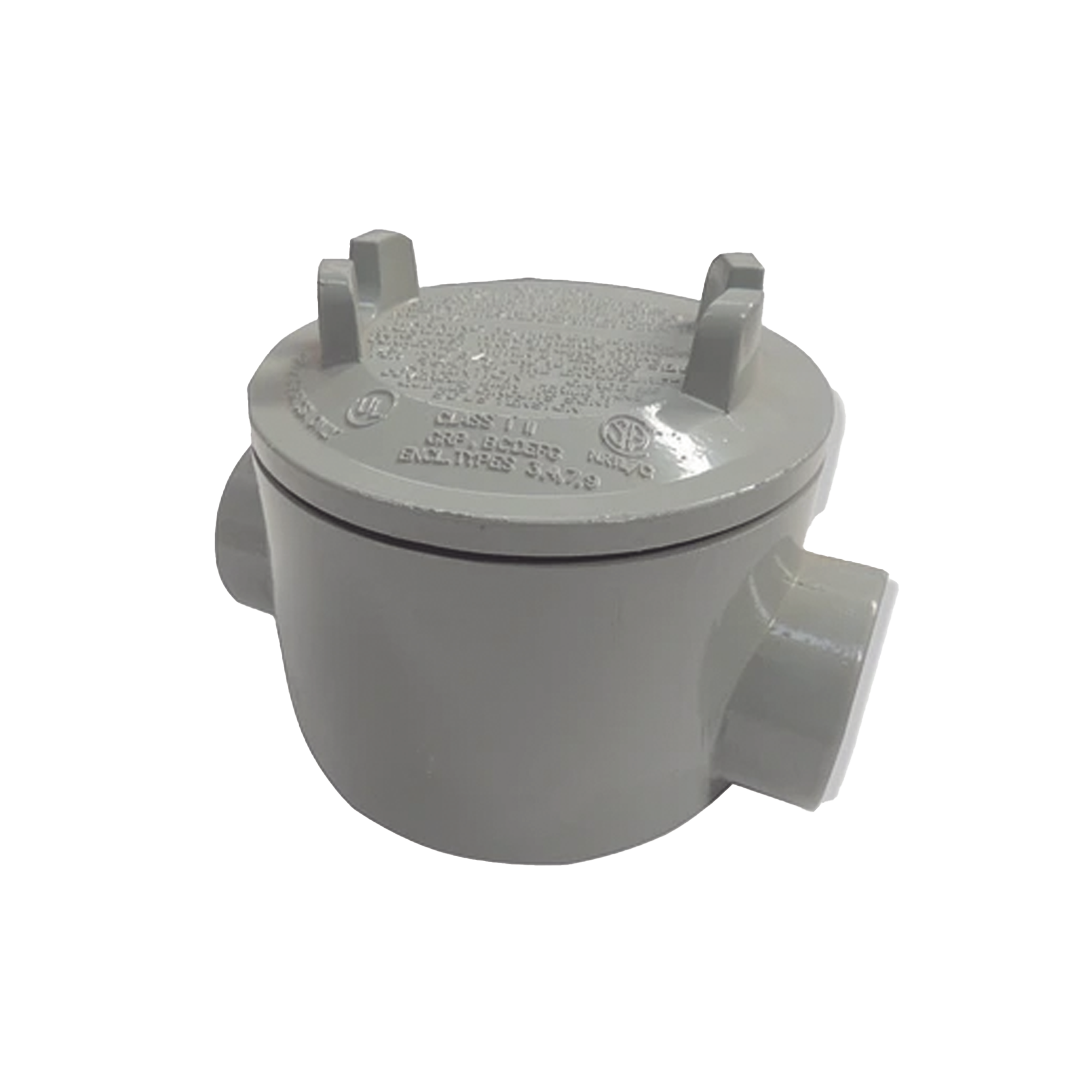 Caja con Tapa Tipo GRC de 1 1/4" (31.8 mm) / Caja a Prueba de Explosión / Para Áreas Peligrosas / Libre de Cobre.
