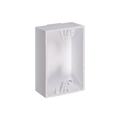Caja trasera de montaje color blanco para Estaciones de Parada STOPPER