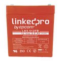 Batería 12 V / 5.5 Ah / UL / Tecnología AGM / Vida útil promedio de 5 años / Retardante a la Flama / Para uso en equipo electrónico, Alarmas de Intrusión / Incendio/ Control de acceso / Video Vigilancia / Incluye