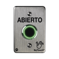 Interruptor IR NoTouch® de Acero Inoxidable, De un solo grupo, ABIERTO