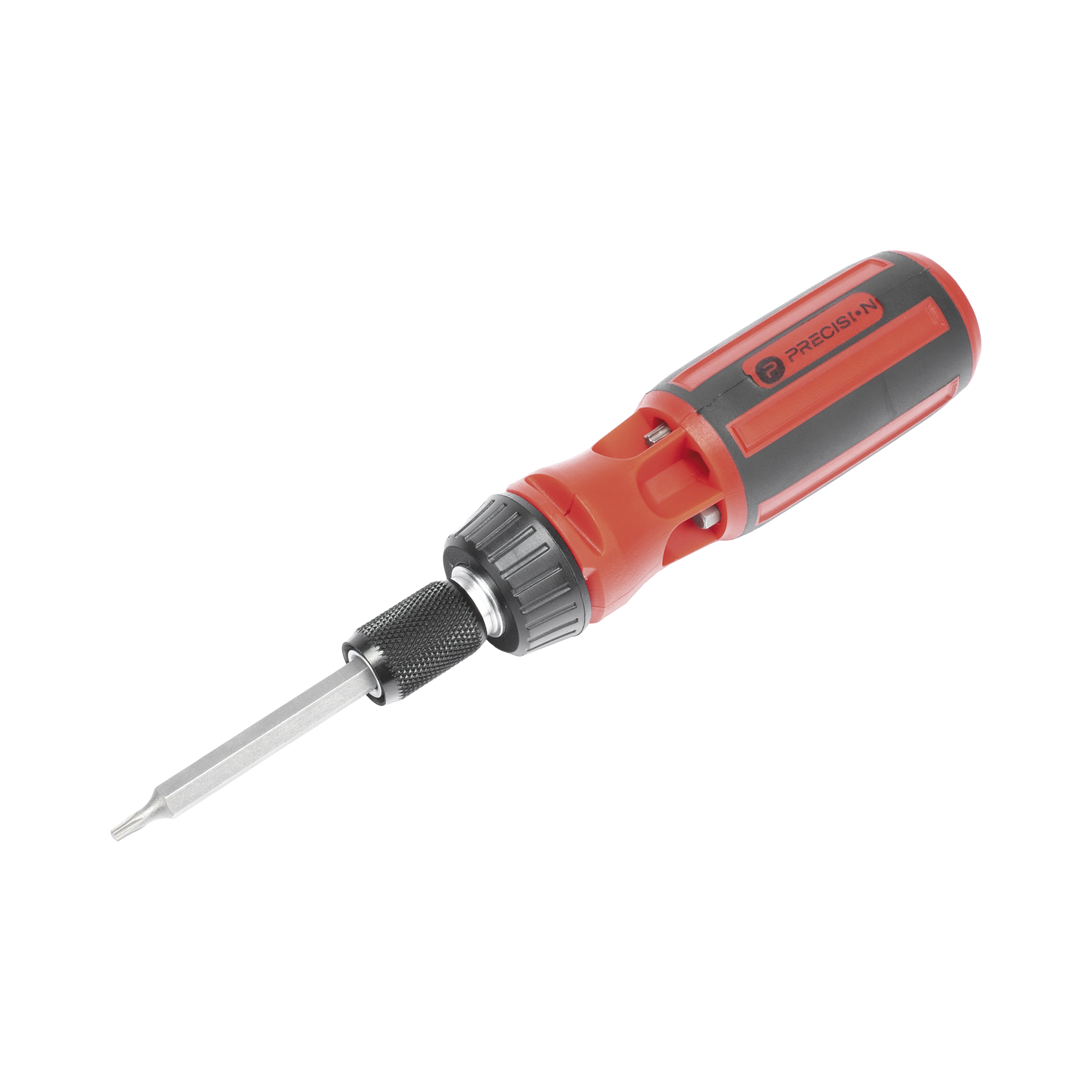 Desarmador 6 en 1 con Mango de Agarre Plástico (Torx #10 y #20, Hexagonal #5, PH0, PH2, Plana #5)