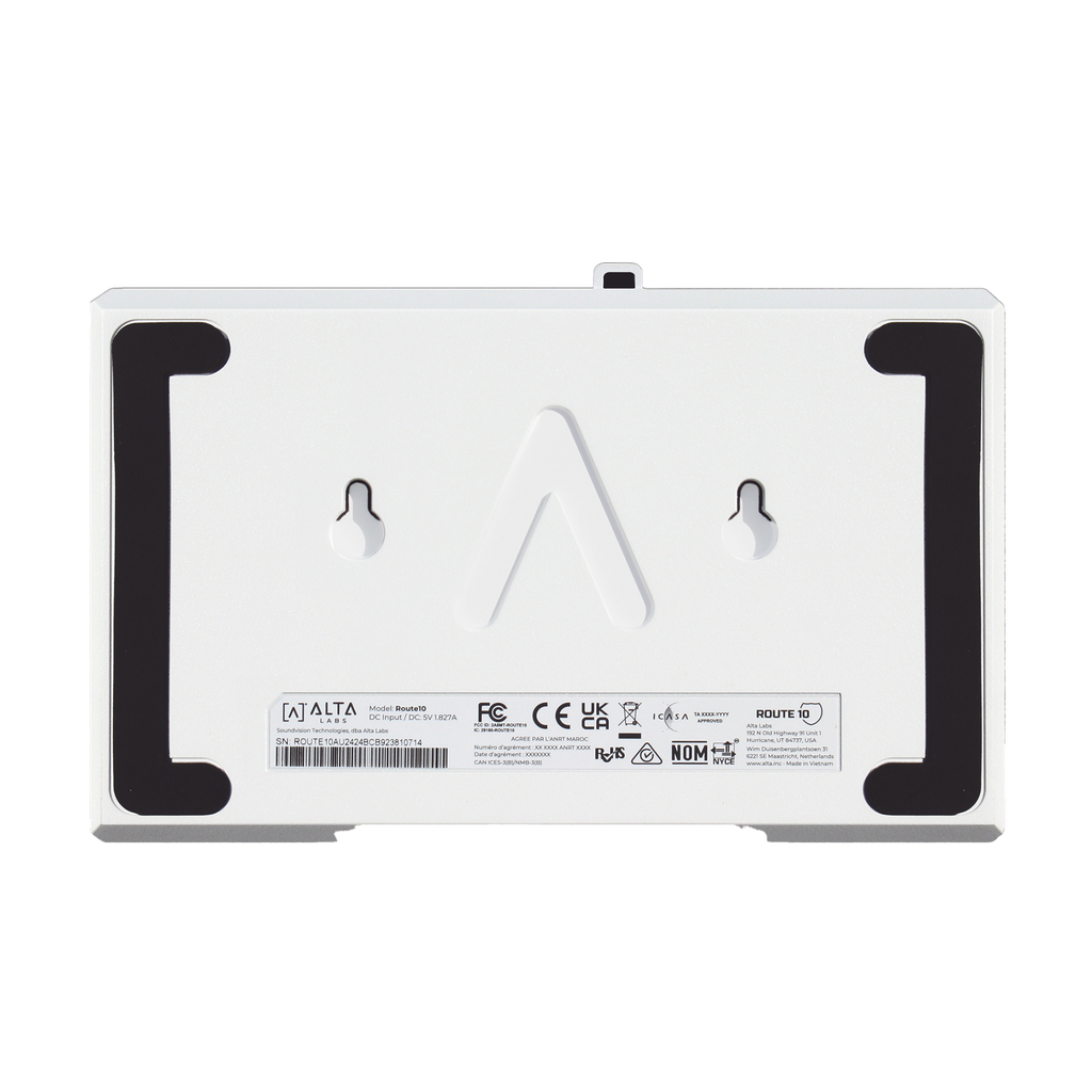 ROUTE10 - Router VPN / 4 puertos 10/100/1000/2500 Gbps (2 puertos PoE af/at) / 2 puertos SFP+ 10Gbps / Filtrado Avanzado DPI: Bloqueo de Contenido / Administración nube gratuita / Soporta UPnP