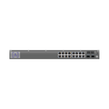 S24-POE - Switch Gigabit PoE+ Administrable / 24 puertos 10/100/1000 Mbps (16 de ellos POE+) + 2 Puertos SFP Uplink / Hasta 240W / Alta LabsCloud.