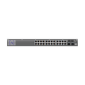 Switch Gigabit PoE+ Administrable / 24 puertos 10/100/1000 Mbps (16 de ellos POE+) + 2 Puertos SFP Uplink / Hasta 240W / Alta LabsCloud.