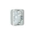 Caja de Montaje en Pared para Bocina y Bocina con Lampara Estroboscopica, Color Blanco