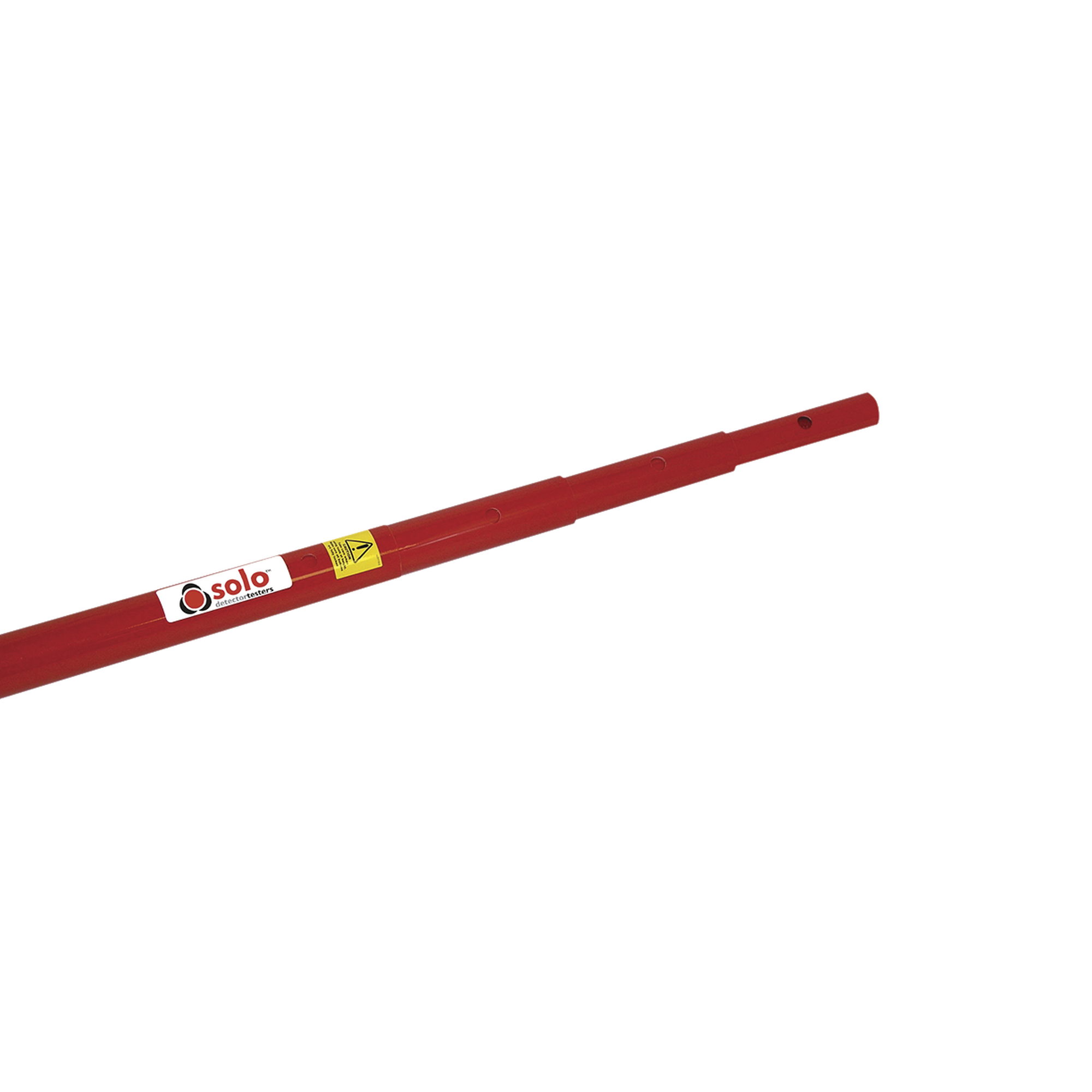 Pértiga telescópica para prueba de detectores desde 1.5 hasta 4.5m (15 ft), soporta extensiones SOLO-101 para mayor altura