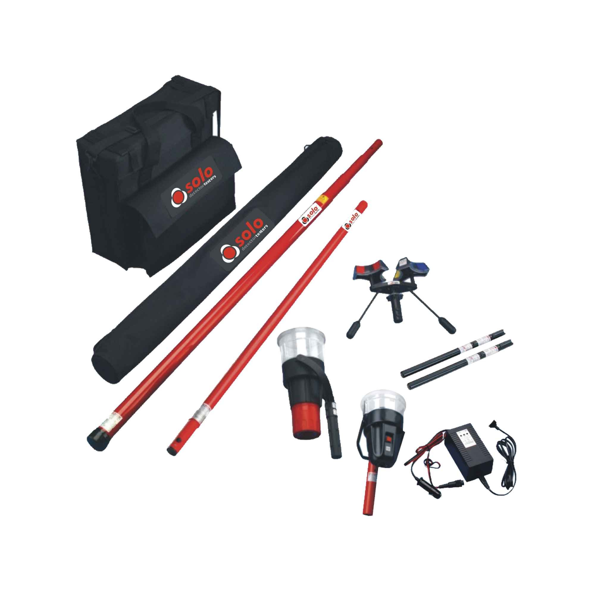 Kit Técnico para Prueba de Detectores Térmicos y de Humo