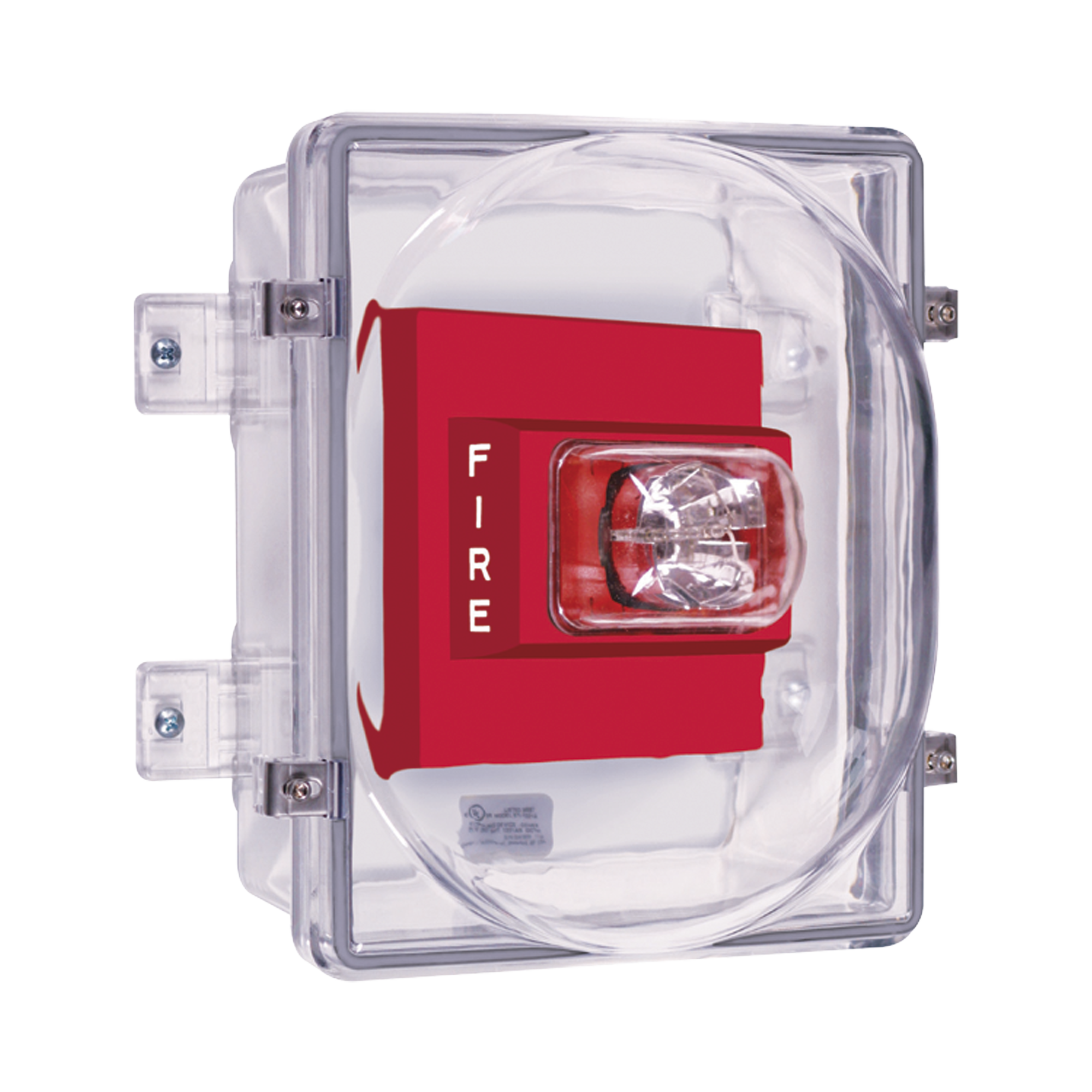 Cubierta Protectora Serie STOPPER De Policarbonato para Estrobos, Listado UL/CUL, MEA 49-00-E, ADA