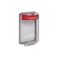 Cubierta Transparente Serie Universal Stopper®, Texto De Incendio En Español