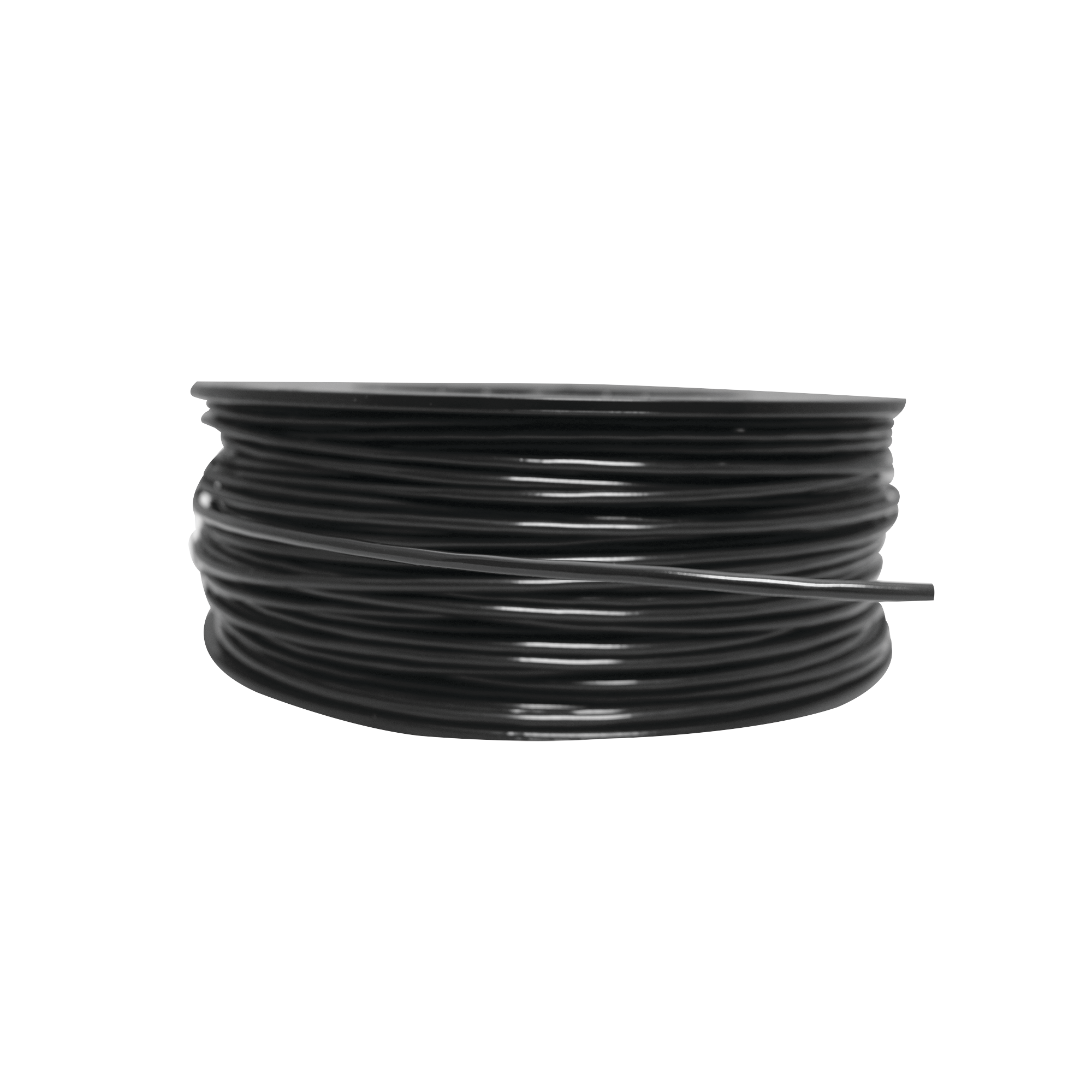 Bobina de 152 Metros de Cable Detector de Calor | Temperatura Fija 185° | Recubrimiento de Nylon Negro Para Aplicaciones en Exterior | Con Guía Acerada