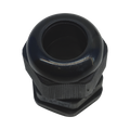 Conector Plástico Negro Tipo Glándula para Rosca NPT 3/4"