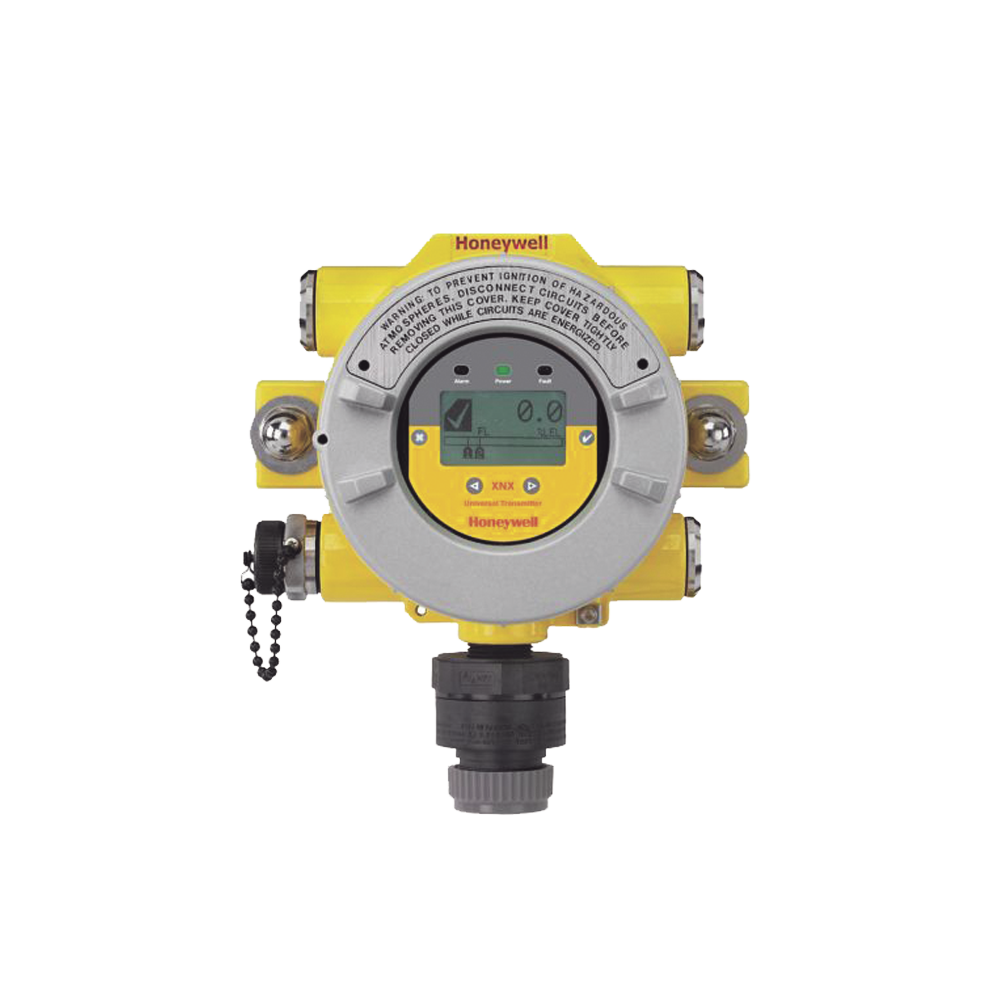 Transmisor Universal Serie XNX, Salida HART® de 4-20 mA, 3 Relays Falla/Alarma, UL/CSA, Entradas 5X3/4" NPT, Aluminio, Configurado Para Sensor 705 Alta Temperatura