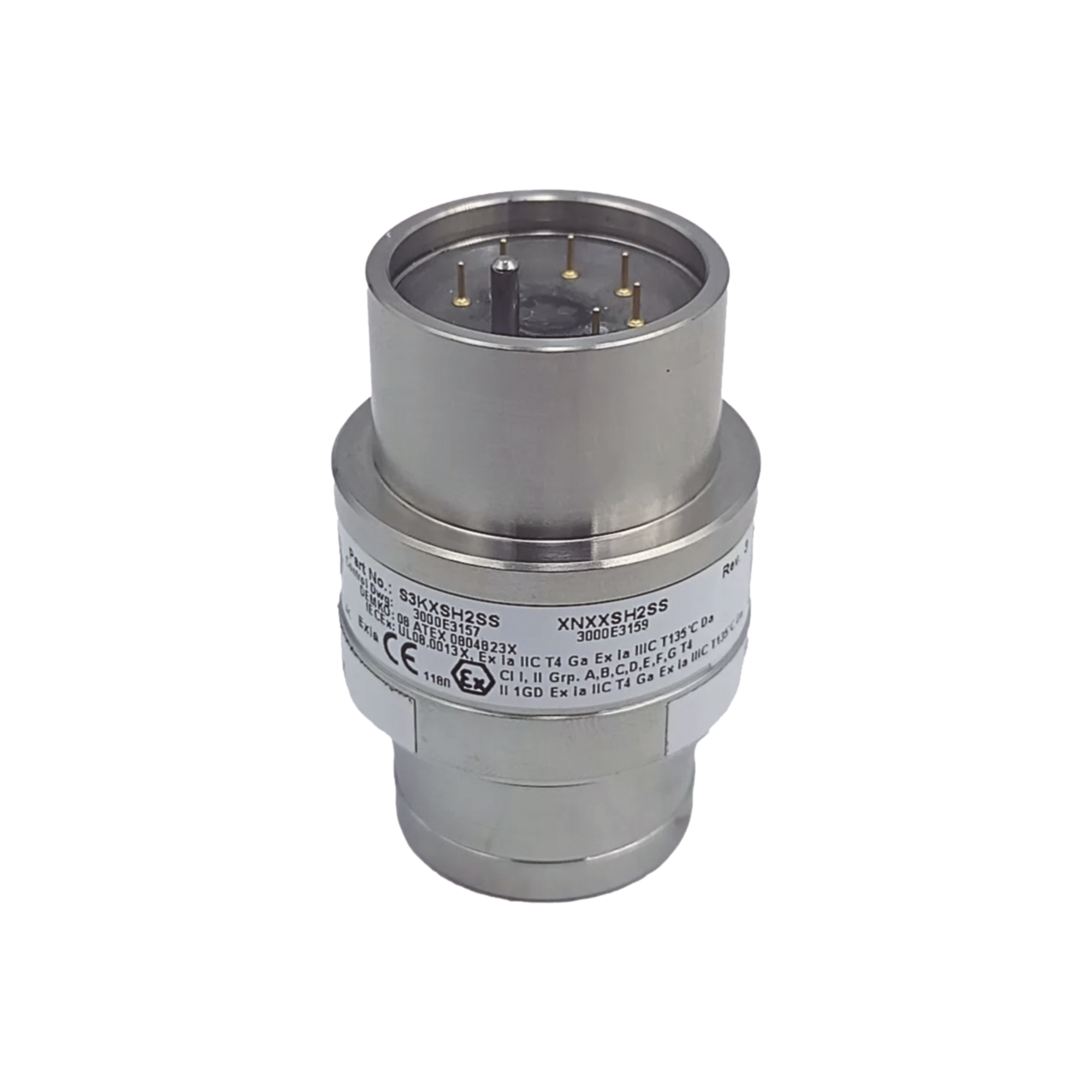 Sensor De Gas Tóxico Sulfuro De Hidrogeno (H2S) Concentración 0-100 ppm (50 a 500 ppm, 10 ppm) Para Transmisor Universal XNX